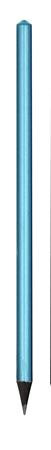 Ceruza, metál kék, aqua kék SWAROVSKI® kristállyal, 14 cm, ART CRYSTELLA®