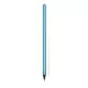 Ceruza, metál kék, aqua kék SWAROVSKI® kristállyal, 14 cm, ART CRYSTELLA®