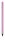 Ceruza, metál pink, rózsaszín SWAROVSKI® kristállyal, 14 cm, ART CRYSTELLA®