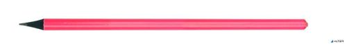 Ceruza, neon pink, siam piros SWAROVSKI® kristállyal, 14 cm, ART CRYSTELLA®
