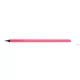 Ceruza, neon pink, siam piros SWAROVSKI® kristállyal, 14 cm, ART CRYSTELLA®