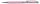 Golyóstoll, rózsaszín, felül rózsaszín SWAROVSKI® kristállyal töltve, 14 cm, ART CRYSTELLA®