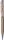 Golyóstoll, rose gold, felül topáz SWAROVSKI® kristállyal töltve, 14 cm, ART CRYSTELLA®