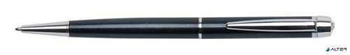 Golyóstoll, fekete "Lille Pen", fehér SWAROVSKI® kristállyal, 14cm, ART CRYSTELLA®