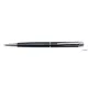Golyóstoll, fekete "Lille Pen", fehér SWAROVSKI® kristállyal, 14cm, ART CRYSTELLA®