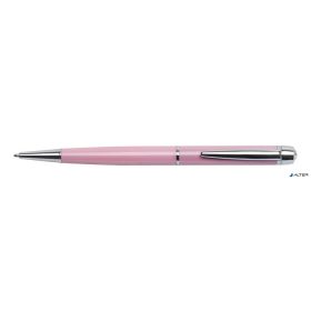   Golyóstoll, rózsaszín "Lille Pen", fehér SWAROVSKI® kristállyal, 14cm, ART CRYSTELLA®