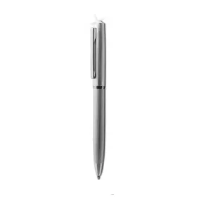   Golyóstoll, ezüst, 'Oslo', fehér SWAROVSKI® kristállyal, 13 cm, ART CRYSTELLA®