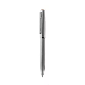   Golyóstoll, ezüst, 'Oslo', arany SWAROVSKI® kristállyal, 13 cm, ART CRYSTELLA®