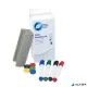Tisztítófolyadék, táblához, szivaccsal, törlőkendővel, mágnessel, táblafilccel, 125 ml, AF "Whiteboard cleaning kit"