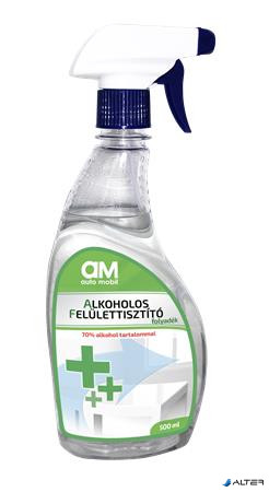 Alkoholos felülettisztító, 70% alkoholtartalom, 500 ml, AUTO MOBIL