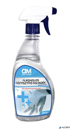 Alkoholos kéztisztító, 70% alkoholtartalom, 500 ml, AUTO MOBIL