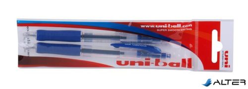 Golyóstoll, 0,3 mm, nyomógombos, UNI "SN-100 Laknock", kék