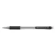 Golyóstoll, 0,4 mm, nyomógombos, UNI 'SN-101 Laknock Fine', fekete