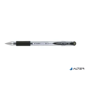   Zseléstoll, 0,25 mm, kupakos, UNI "UM-151 Signo DX", fekete