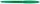 Zseléstoll, 0,4 mm, kupakos, UNI 'UM-170 Signo Gelstick', zöld