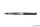 Rollertoll, 0,4 mm, UNI "UB-185S", fekete