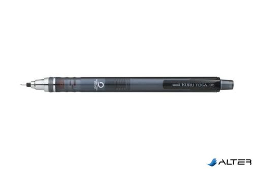 Nyomósirón, 0,5 mm, UNI " M5-450T Kuru Toga", füstszínű