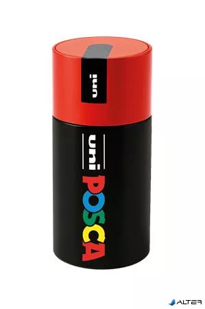 Dekormarker készlet, Posca fém dobozos, UNI "Posca", 13 különböző szín