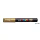 Dekormarker, 0,7-1,0 mm, UNI "Posca PC-1M", arany