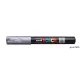 Dekormarker, 0,7-1,0 mm, UNI "Posca PC-1M", ezüst