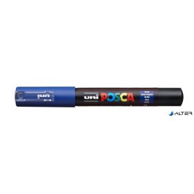 Dekormarker, 0,7-1,0 mm, UNI "Posca PC-1M", kék