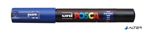 Dekormarker, 0,7-1,0 mm, UNI "Posca PC-1M", kék
