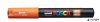 Dekormarker, 0,7-1,0 mm, UNI "Posca PC-1M", narancs