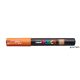 Dekormarker, 0,7-1,0 mm, UNI "Posca PC-1M", narancs