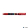 Dekormarker, 0,7-1,0 mm, UNI "Posca PC-1M", piros