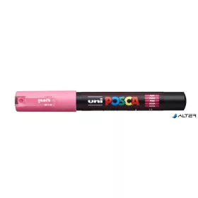   Dekormarker, 0,7-1,0 mm, UNI "Posca PC-1M", rózsaszín