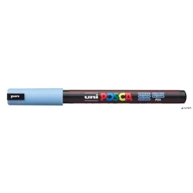 Dekormarker, 0,7 mm, UNI "Posca PC-1MR", jégkék