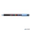 Dekormarker, 0,7 mm, UNI "Posca PC-1MR", jégkék