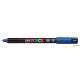 Dekormarker, 0,7 mm, UNI "Posca PC-1MR", kék