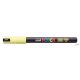 Dekormarker, 0,7 mm, UNI "Posca PC-1MR", napsárga