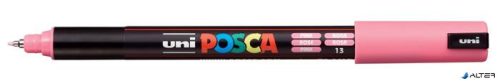 Dekormarker, 0,7 mm, UNI "Posca PC-1MR", rózsaszín