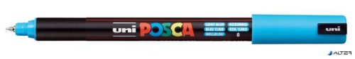 Dekormarker, 0,7 mm, UNI "Posca PC-1MR", világoskék
