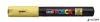 Dekormarker, 0,7-1,0 mm, UNI "Posca PC-1M", sárga
