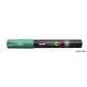 Dekormarker, 0,7-1,0 mm, UNI "Posca PC-1M", zöld