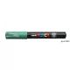 Dekormarker, 0,7-1,0 mm, UNI "Posca PC-1M", zöld