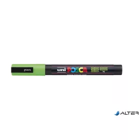   Dekormarker, 0,9-1,3 mm, UNI "Posca PC-3M", almazöld