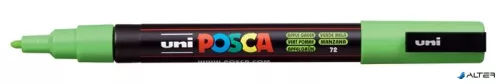 Dekormarker, 0,9-1,3 mm, UNI "Posca PC-3M", almazöld