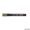 Dekormarker, 0,9-1,3 mm, UNI "Posca PC-3M", arany
