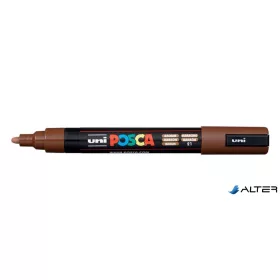 Dekormarker, 0,9-1,3 mm, UNI 'Posca PC-3M', barna