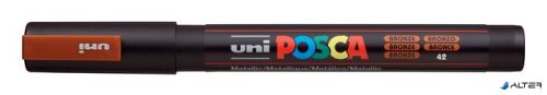 Dekormarker, 0,9-1,3 mm, UNI "Posca PC-3M", bronz