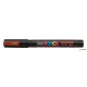 Dekormarker, 0,9-1,3 mm, UNI "Posca PC-3M", bronz