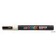 Dekormarker, 0,9-1,3 mm, UNI "Posca PC-3M", bézs