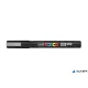 Dekormarker, 0,9-1,3 mm, UNI "Posca PC-3M", ezüst