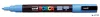 Dekormarker, 0,9-1,3 mm, UNI "Posca PC-3M", égszínkék