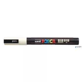   Dekormarker, 0,9-1,3 mm, UNI 'Posca PC-3M', elefántcsont
