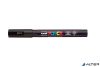 Dekormarker, 0,9-1,3 mm, UNI "Posca PC-3M", fekete